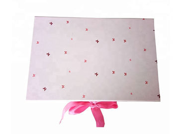 Kotak Pembungkus Kado Warna Merah Muda, Kemasan Kotak Hadiah Kustom Untuk Anak Perempuan Berpakaian