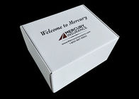 Dilipat Kertas Gift Folding Packaging Boxes, CorrugatedWhite Card Gift Boxes pemasok