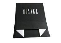 Book Shaped Foldable Cardboard Gift Boxes Presentasi Dengan Logo Kustom Putih pemasok