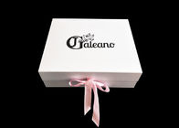 CMYK Warna Didaur Ulang Folding Gift Box, Pakaian Gift Box Untuk Pengiriman Kemasan pemasok