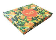 Chocolate Gift Kustom Rigid Boxes Decorative Pattern Hat Karton Cap Top pemasok