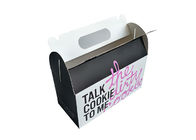 Cookie Gift Card Box Coated Paper, Transparant Window Sided Gift Box pemasok