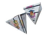Gable Recycleable Cardboard Gift Voucher Box Breakfast Food Carry Pattern Dicetak pemasok
