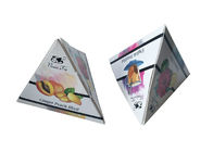 Gable Recycleable Cardboard Gift Voucher Box Breakfast Food Carry Pattern Dicetak pemasok