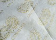 Golden Logo Garment Printed Gift Tissue Paper Warna Putih Halus Disesuaikan pemasok