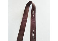 Logo Percetakan Silk Satin Padat Satin Ribbon Roll Untuk Gift Decorating Heat Cut pemasok