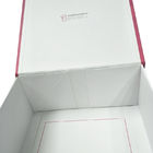 Kotak Karton Berbentuk Persegi Berbahan Kelembaban untuk Pakaian Flip Atas pemasok