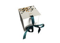 Matt Lamination Folding Gift Boxes Untuk Produk Kosmetik Kecantikan Packing pemasok