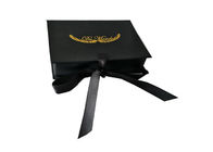Gold Stamping Logo Folding Gift Box Eco - Friendly Untuk Kemasan Pakaian pemasok