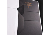 Logo Disesuaikan / Ukuran Flat Folding Boxes Eco - Friendly Dengan Warna Putih pemasok