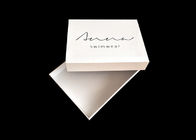 Pakaian Renang Kertas Kotak Putih Matt Laminasi Ukuran Disesuaikan Dengan Tutup pemasok