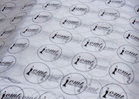 Custom cetak Logo Gift Wrap Tissue Paper 50 * 70cm Pantone Printing Finishing Permukaan pemasok