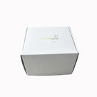 Hot Foil Gold Logo Corrugated Shipping Boxes Untuk Kemasan Dress Zxc-007 pemasok