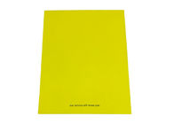 Kotak hadiah berbentuk buku warna kuning, kardus Flip Top Box dengan tangkapan magnetik pemasok