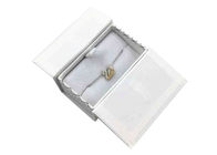 Perhiasan Ringan Kotak Hadiah Kertas Kemasan Kalung Dengan Hot Stamping Logo pemasok