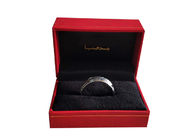 Lovely Square Paper Gift Box Kecil Luxury Jewelry Pack Untuk Earring / Wedding Ring pemasok