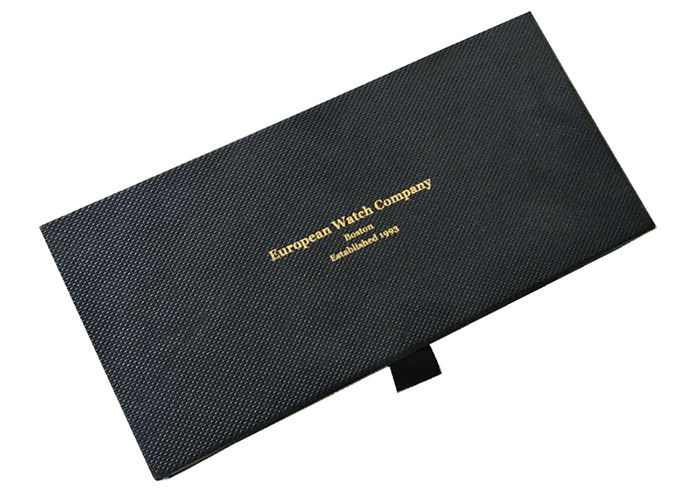 Hot Stamping Logo Drawer Sliding Paper Box Flat Lingkungan Untuk Perhiasan Gift pemasok