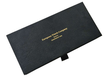 Cina Hot Stamping Logo Drawer Sliding Paper Box Flat Lingkungan Untuk Perhiasan Gift pabrik