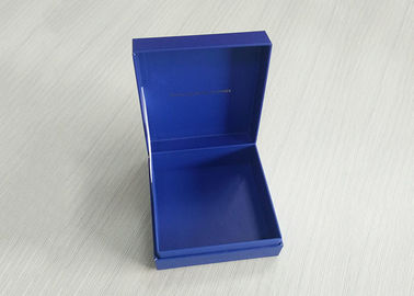 Cina Blue Paperboard Watch Book Berbentuk Kotak Glossy Lamination Boxes Ringan pabrik
