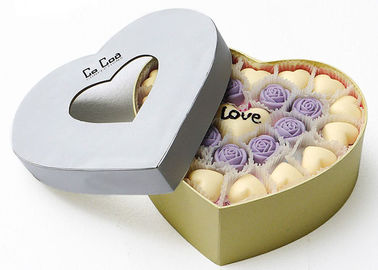 Cina Heart Shaped Magnetic Closure Gift Box Warna Kustom Untuk Hari Valentine pabrik