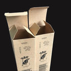 Kecil Massal Coklat Kotak Kartu Hadiah Pena Kemasan UV Timbul Debossed Stamped pemasok