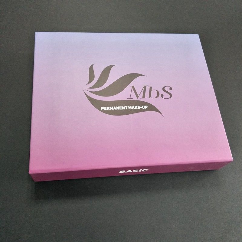 Fancy Pink Warna Dicetak Custom Pengiriman Box Top Magnetic Closure Inside Teal pemasok